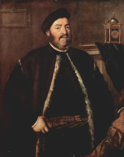 Portrait of Fabrizio Salvaresio Titian